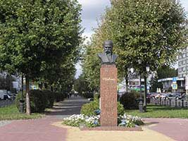 Brest, Shevchenko Bust in Brest