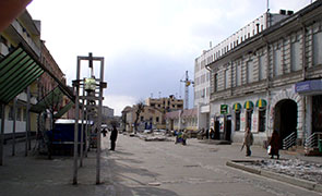 Sovetskaya street, Brest, Belarus