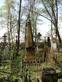 Brest, old cemetery in Trishin