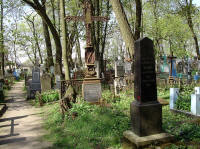 Brest, old cemetery in Trishin